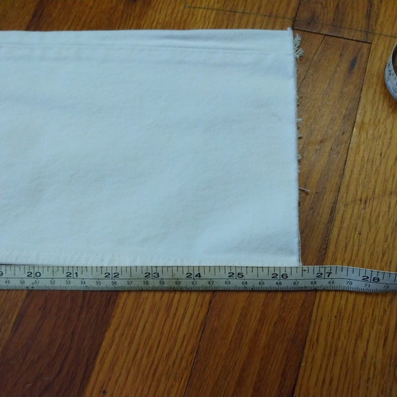 NWT Women's White Re/done High Rise Stove Pipe Jeans 24 (US 0) - Picture 12 of 16